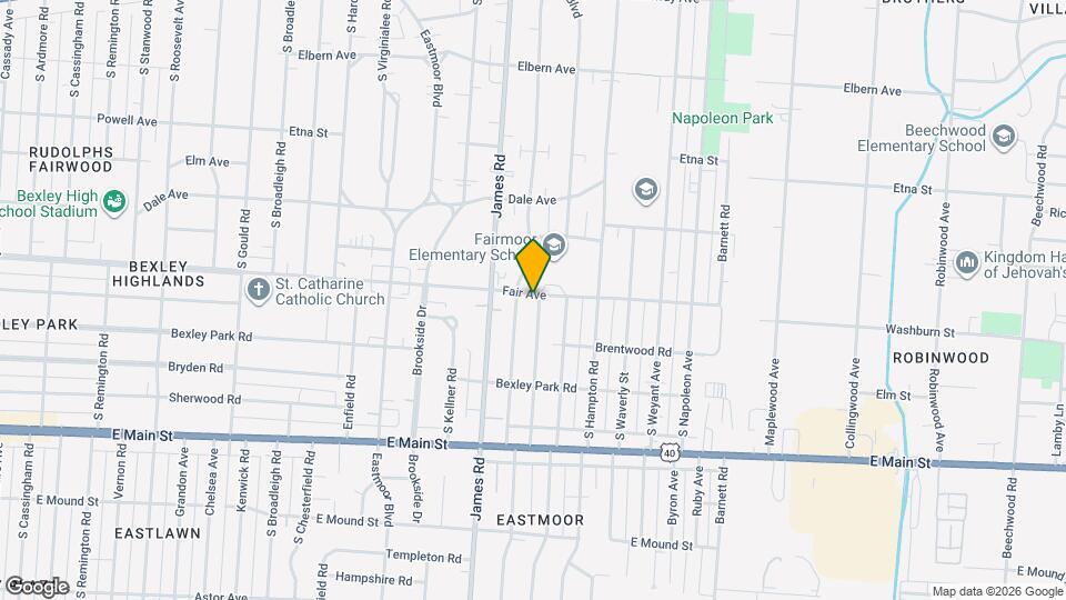 525 S Everett Ave Map and Location Details