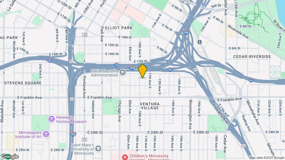 1815 10th Ave S Map and Location Details