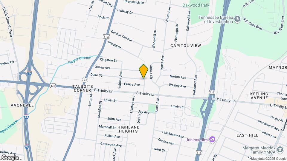 338 Duke St Map and Location Details