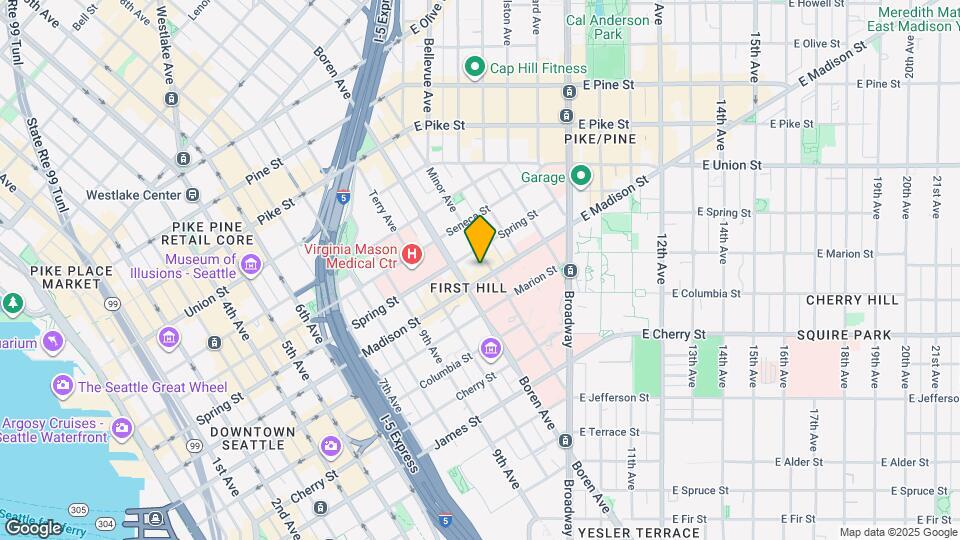 1001 Minor Ave Map and Location Details