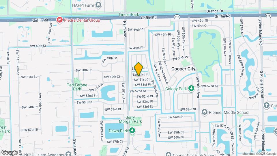 9459 SW 51st Ct Map and Location Details