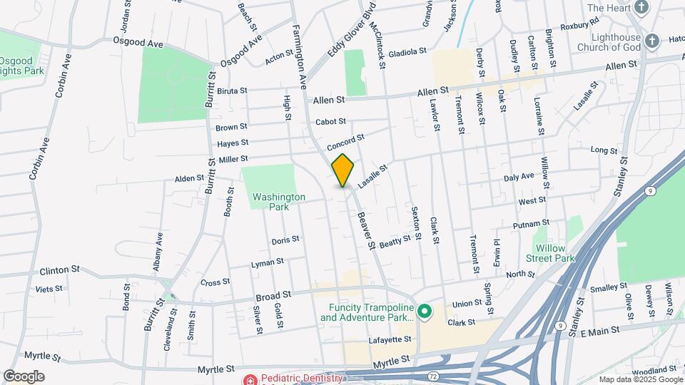 358 Washington St, Unit #2 Map and Location Details