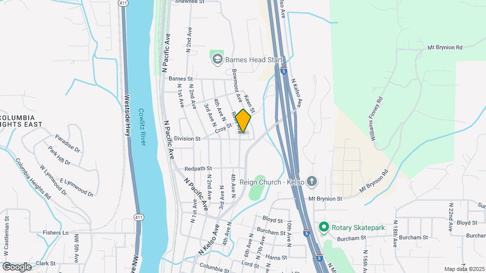 501 Division St Mapa y Detalles de la Ubicación