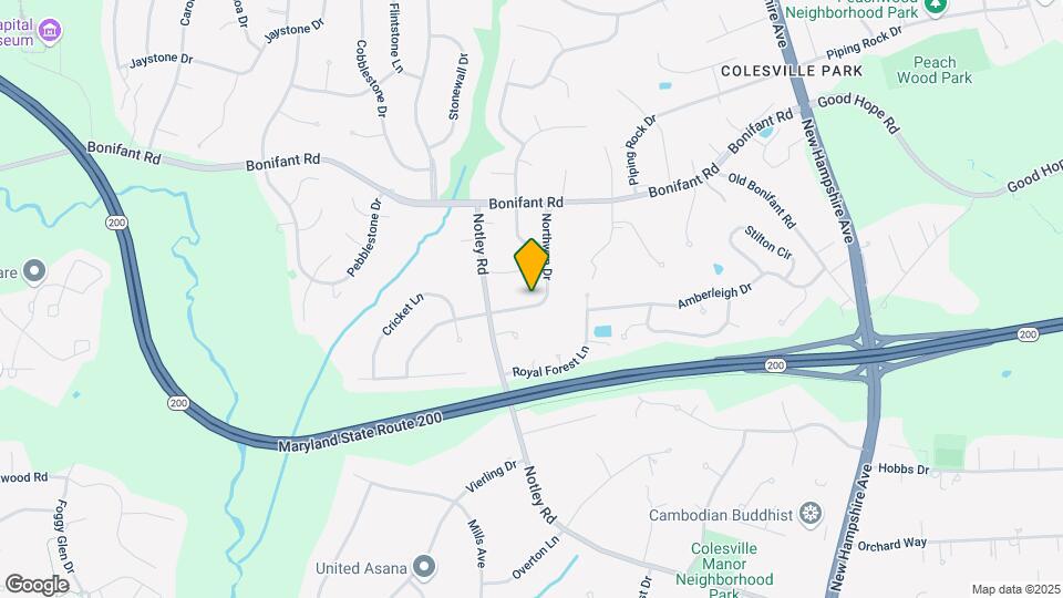 14212 Northwyn Dr, Unit B Map and Location Details