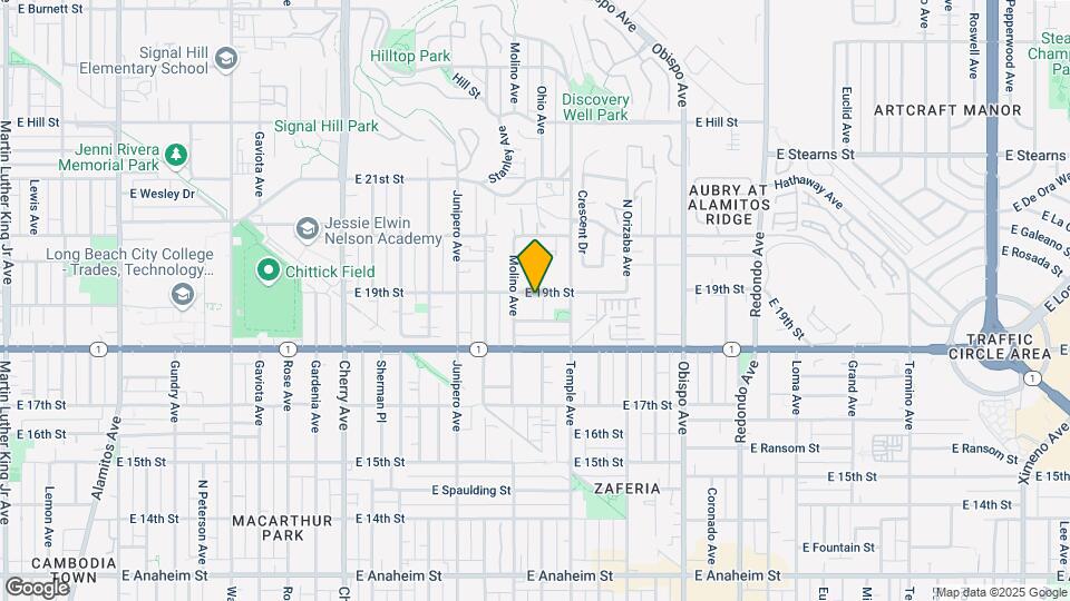 2670 E 19th St Map and Location Details