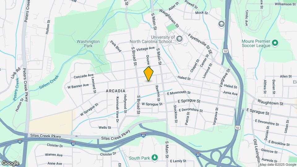 129 W Acadia Ave Map and Location Details
