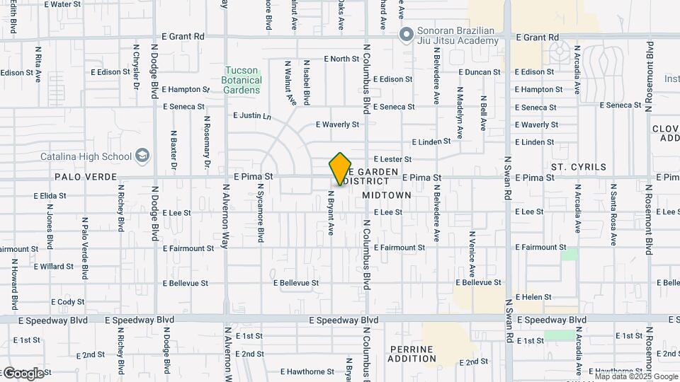 4230-4232 E Pima St Map and Location Details