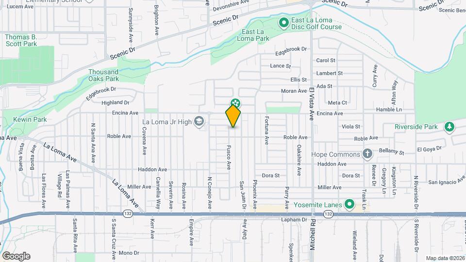 408 Fusco Ave Map and Location Details