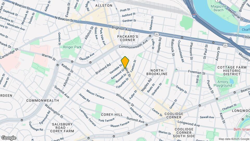 496 Harvard St, Unit M-3 Map and Location Details