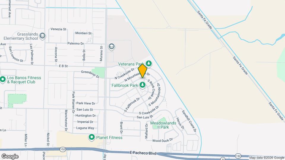 2493 N Rock Creek Dr Map and Location Details