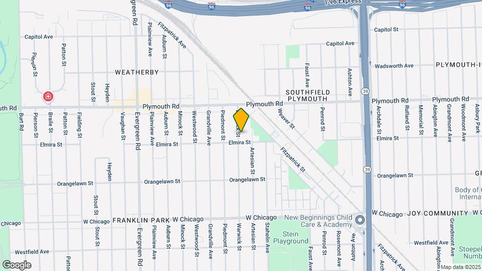 11326 Warwick St Mapa y Detalles de la Ubicación