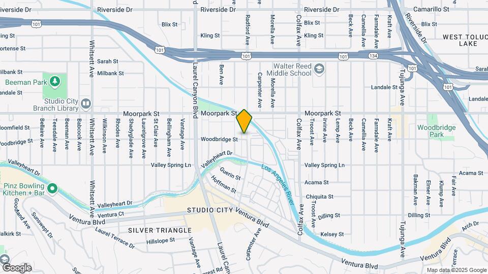 11905 Woodbridge St Map and Location Details