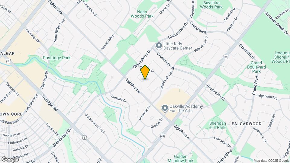 1097 Grandeur Crescent Map and Location Details