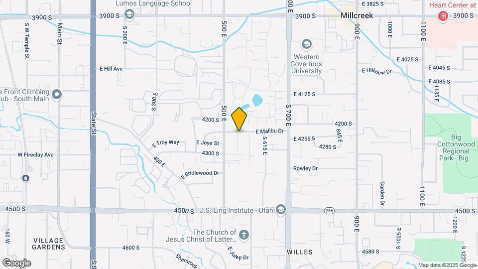 4245 S Normandie Ln Map and Location Details