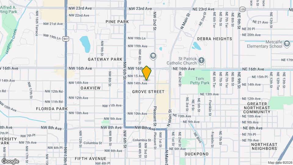 302-304 NW 14th Ave Map and Location Details