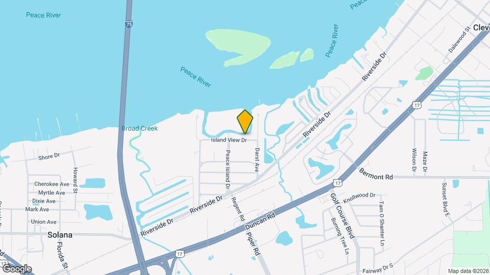 3708 Island View Dr Map and Location Details