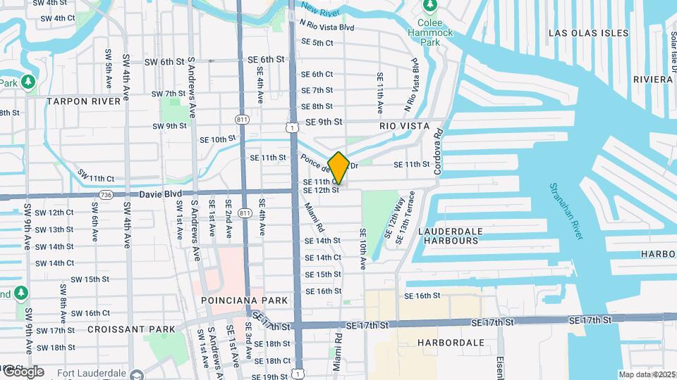 820 SE 12th St Map and Location Details
