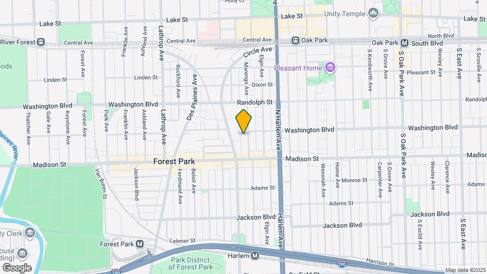 305 Marengo Ave Map and Location Details