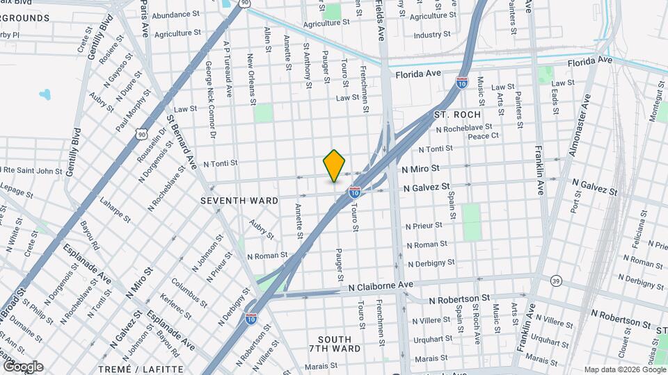 2824 Pauger St, Unit 2830 Map and Location Details