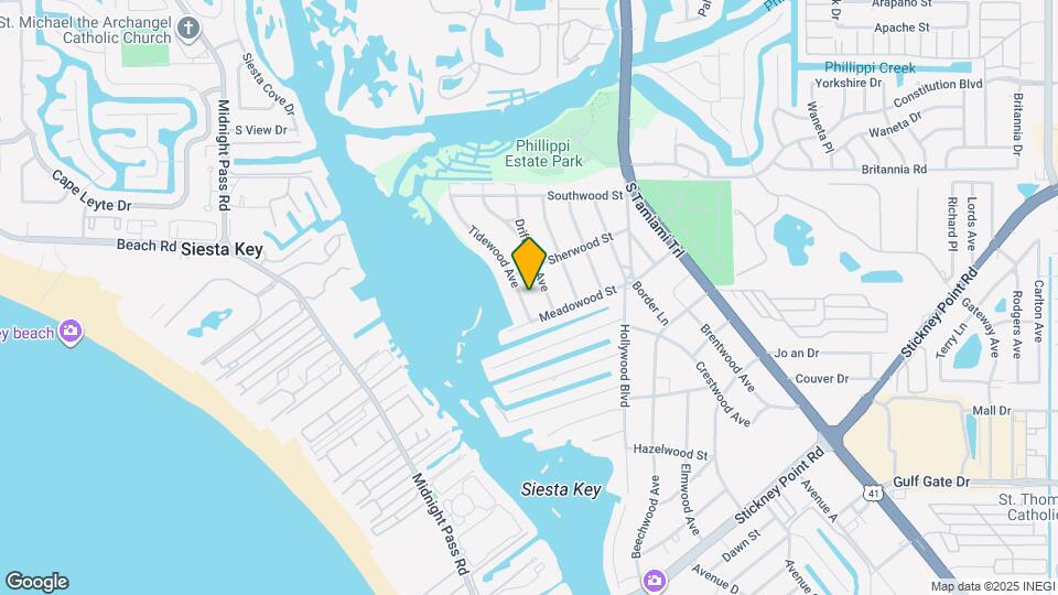 5935 Tidewood Ave Map and Location Details