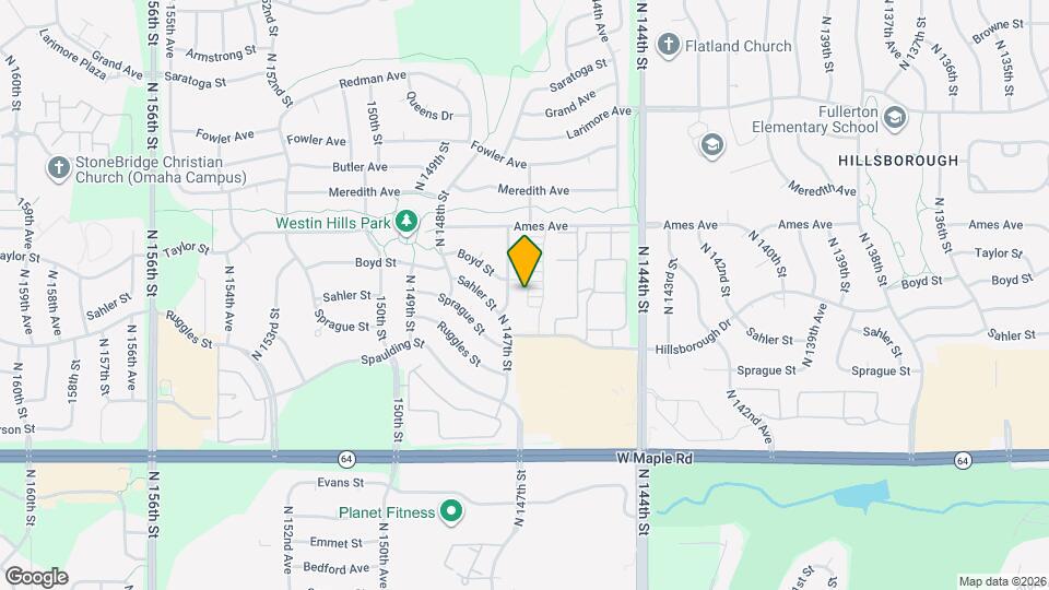 4202 N 147th Plaza Map and Location Details