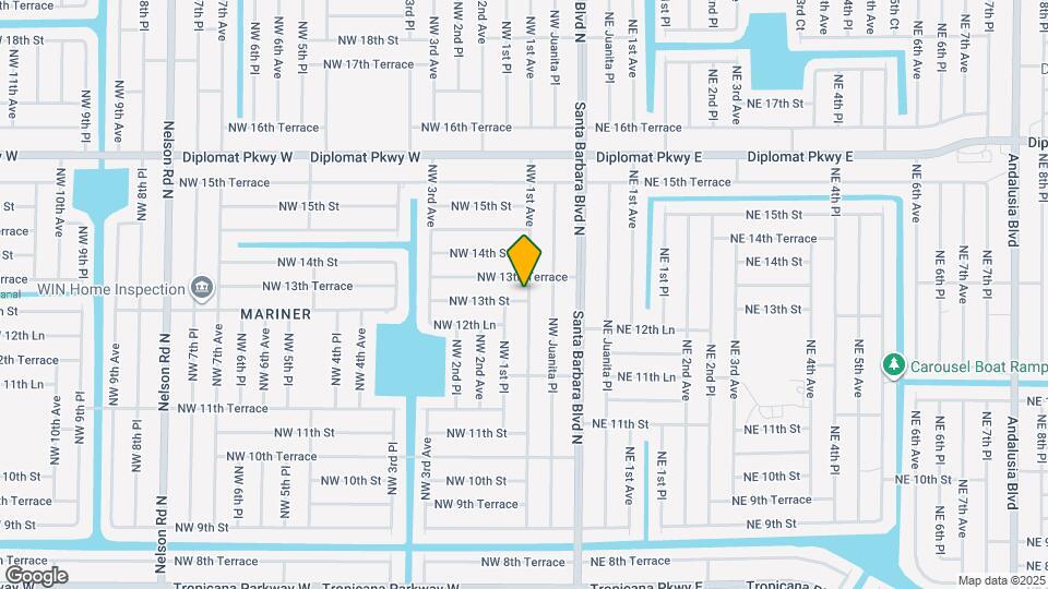 101 NW 13th St Map and Location Details