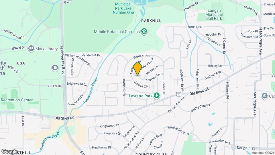 5213 Pineview Ln Map and Location Details