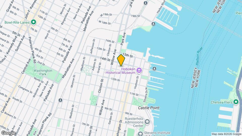 1306 Garden St Mapa y Detalles de la Ubicación