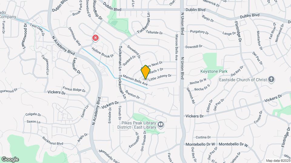 6004 Little Johnny Dr Map and Location Details