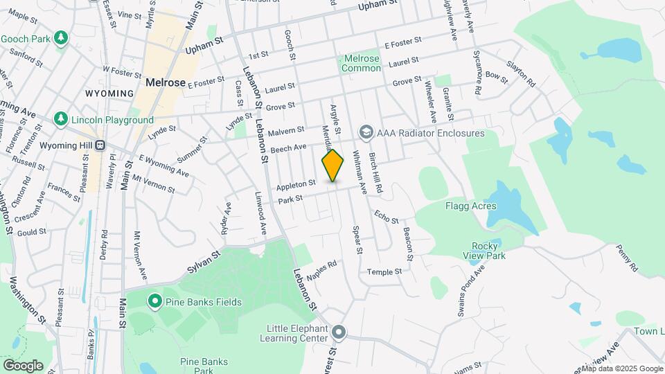 8 Meridian St Map and Location Details