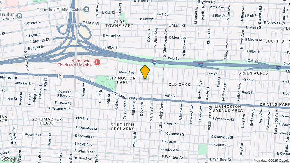 648-654 S 22nd St Map and Location Details