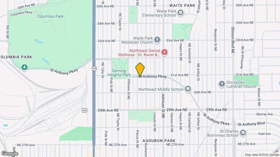 1304 St Anthony Pkwy Map and Location Details