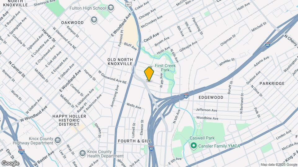 1104 Overton Pl Map and Location Details