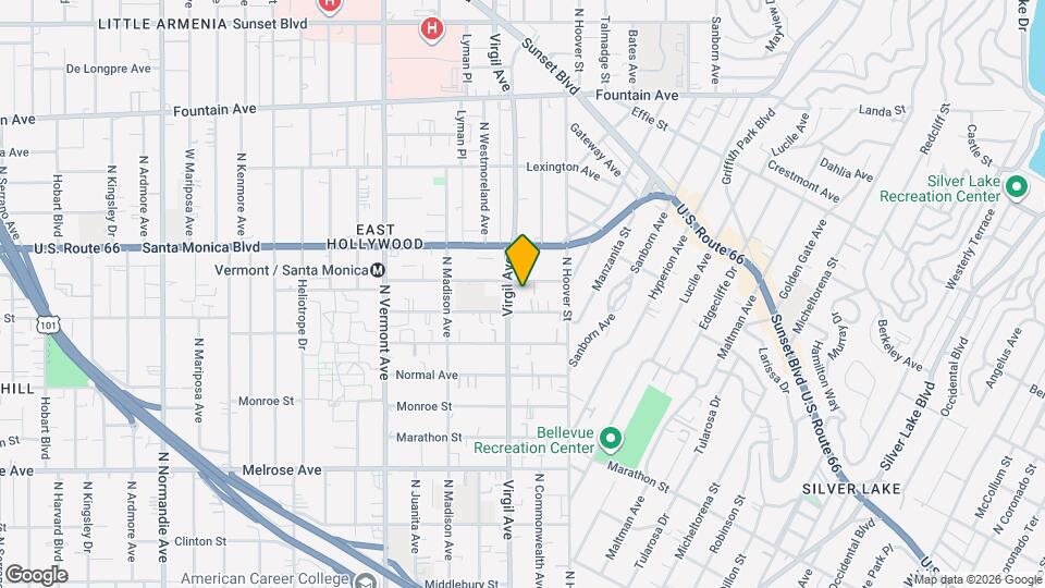 4360 1/2 Willow Brook Ave Map and Location Details