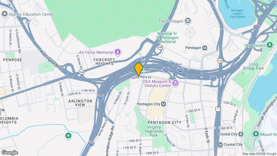 James River House Valet Shop Map and Location Details