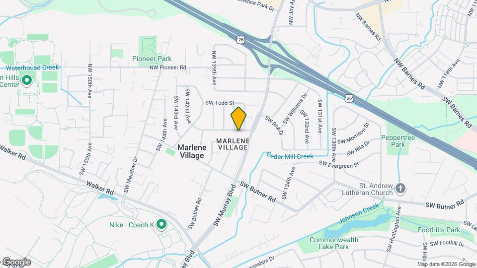 13770 SW Linda Ln Map and Location Details