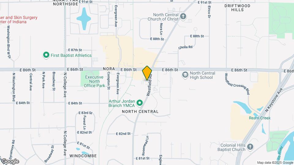 8502 Westfield Blvd Map and Location Details