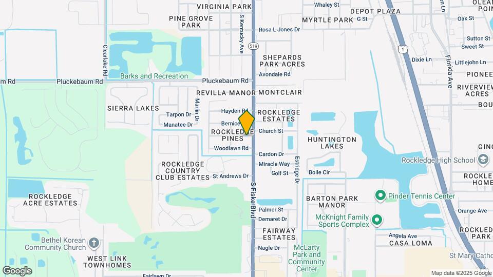 1003 Pinedale Rd Map and Location Details