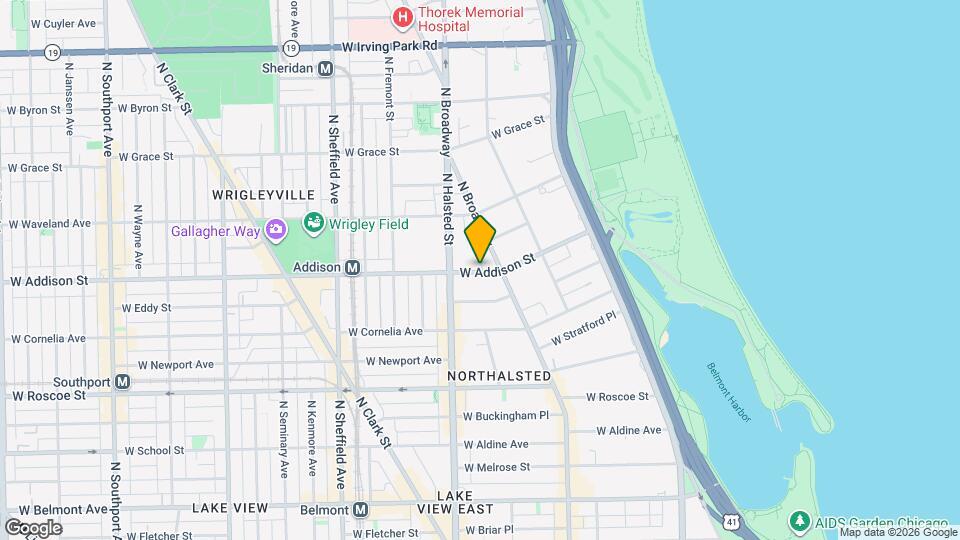 728 W Addison St, Unit 6H Map and Location Details