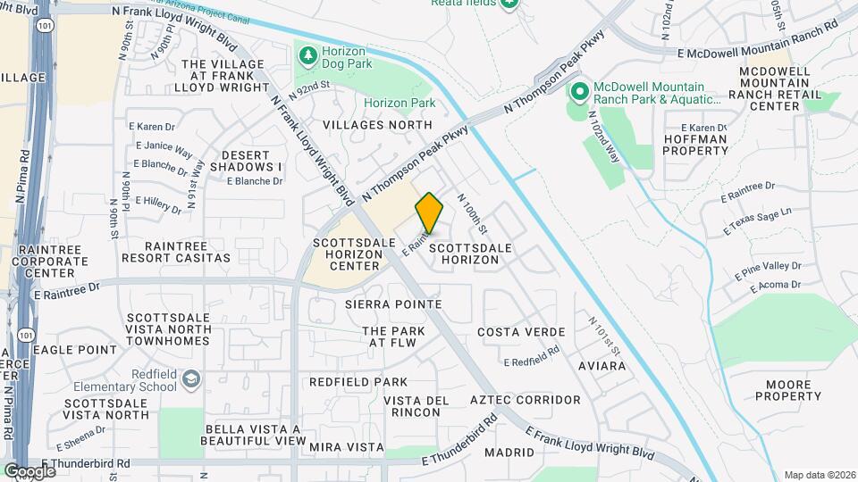 14746 N 97th St Map and Location Details