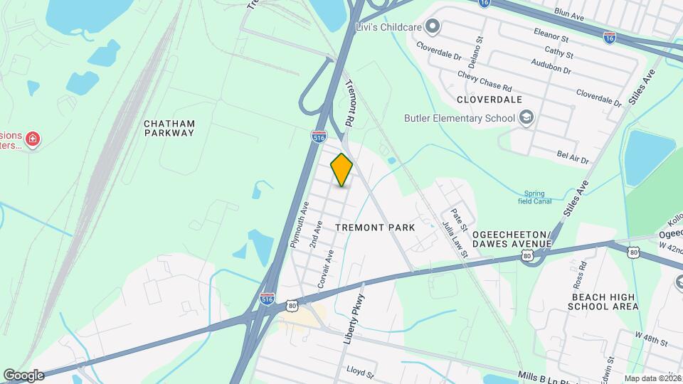 2007 Palmetto Ave Map and Location Details