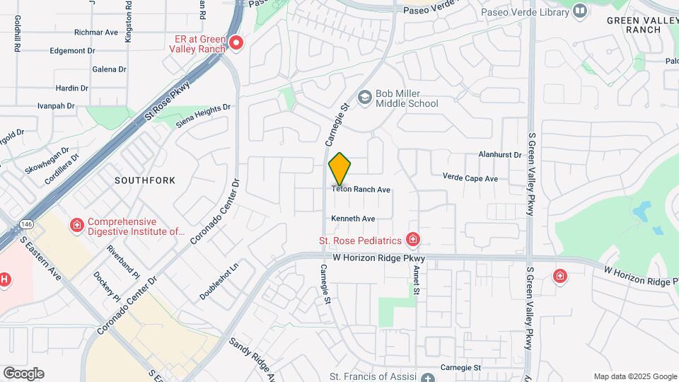 500 Desert Summit Ct Map and Location Details