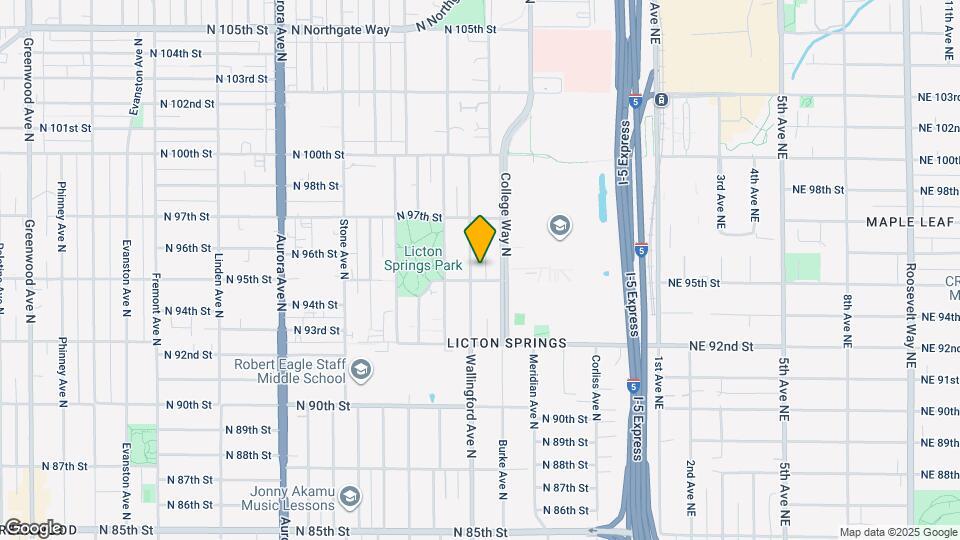 9508 Wallingford Ave N Map and Location Details