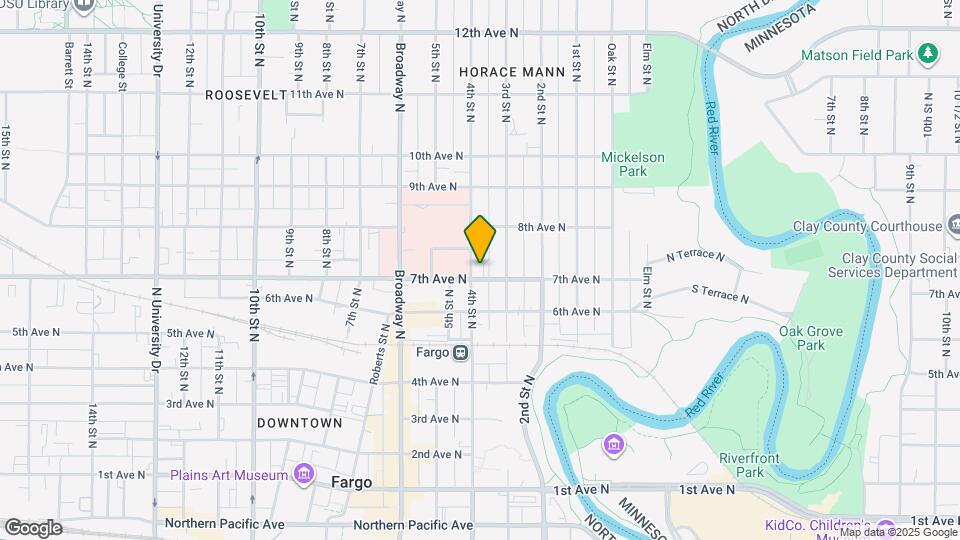 701 4th St N Map and Location Details