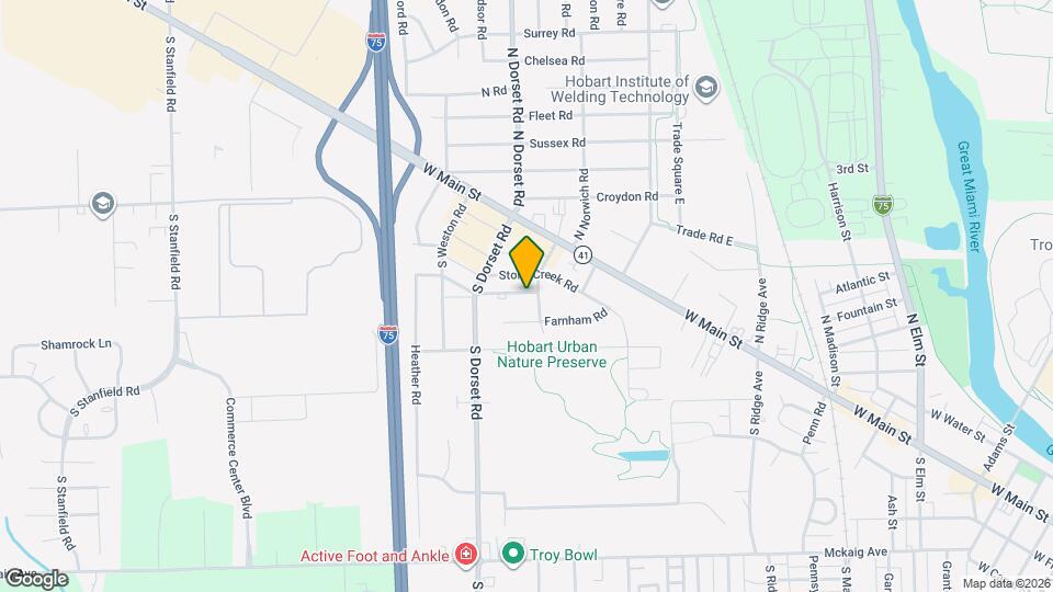 1416 Henley Rd Map and Location Details