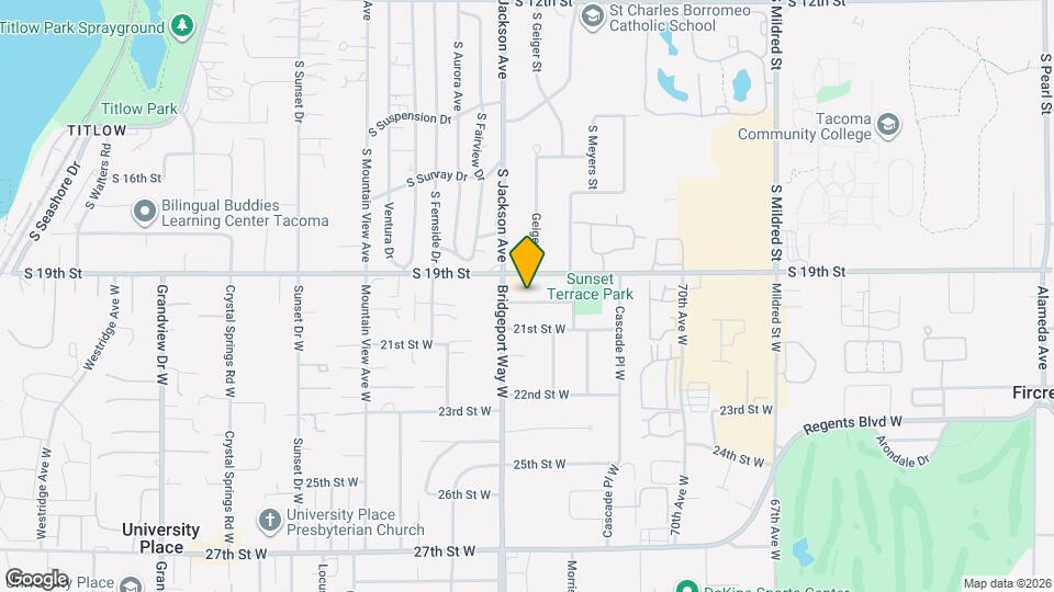 7409-7411 20th St W Map and Location Details