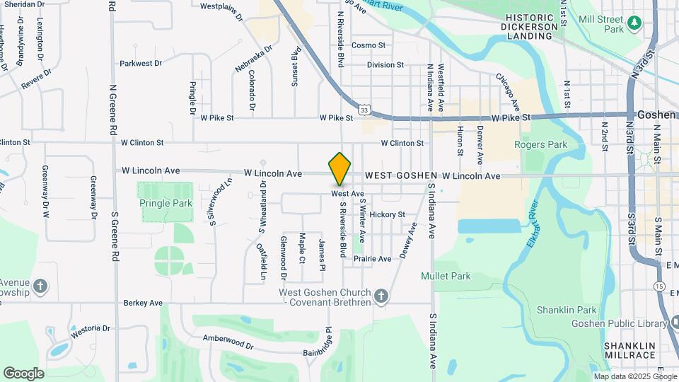 1401 West Ave Map and Location Details