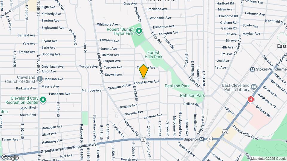 12335 Forest Grove Ave Map and Location Details