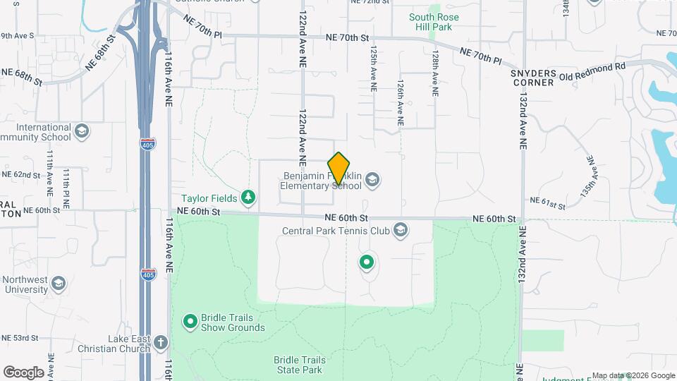 6124 123rd Ave NE Map and Location Details