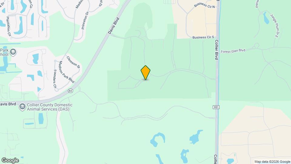 Cedar Hammock Mapa y Detalles de la Ubicación